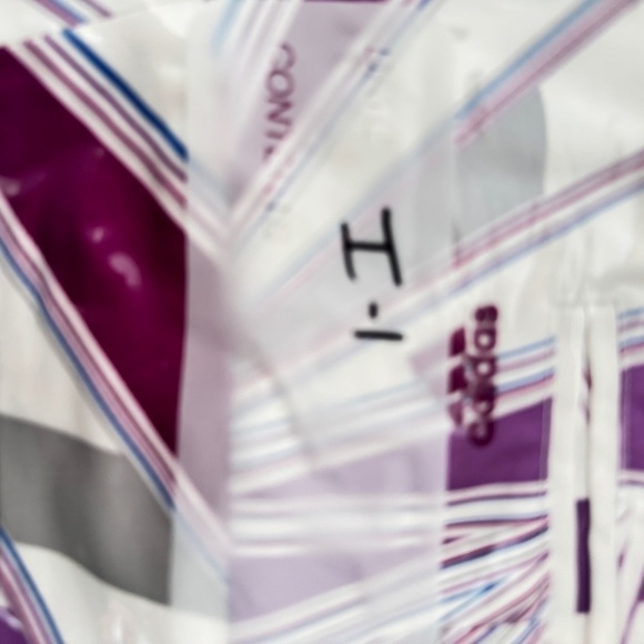 Adidas Mini Skirt‎ in White and Purple for running, pickle ball, casual athletic - Picture 13 of 13